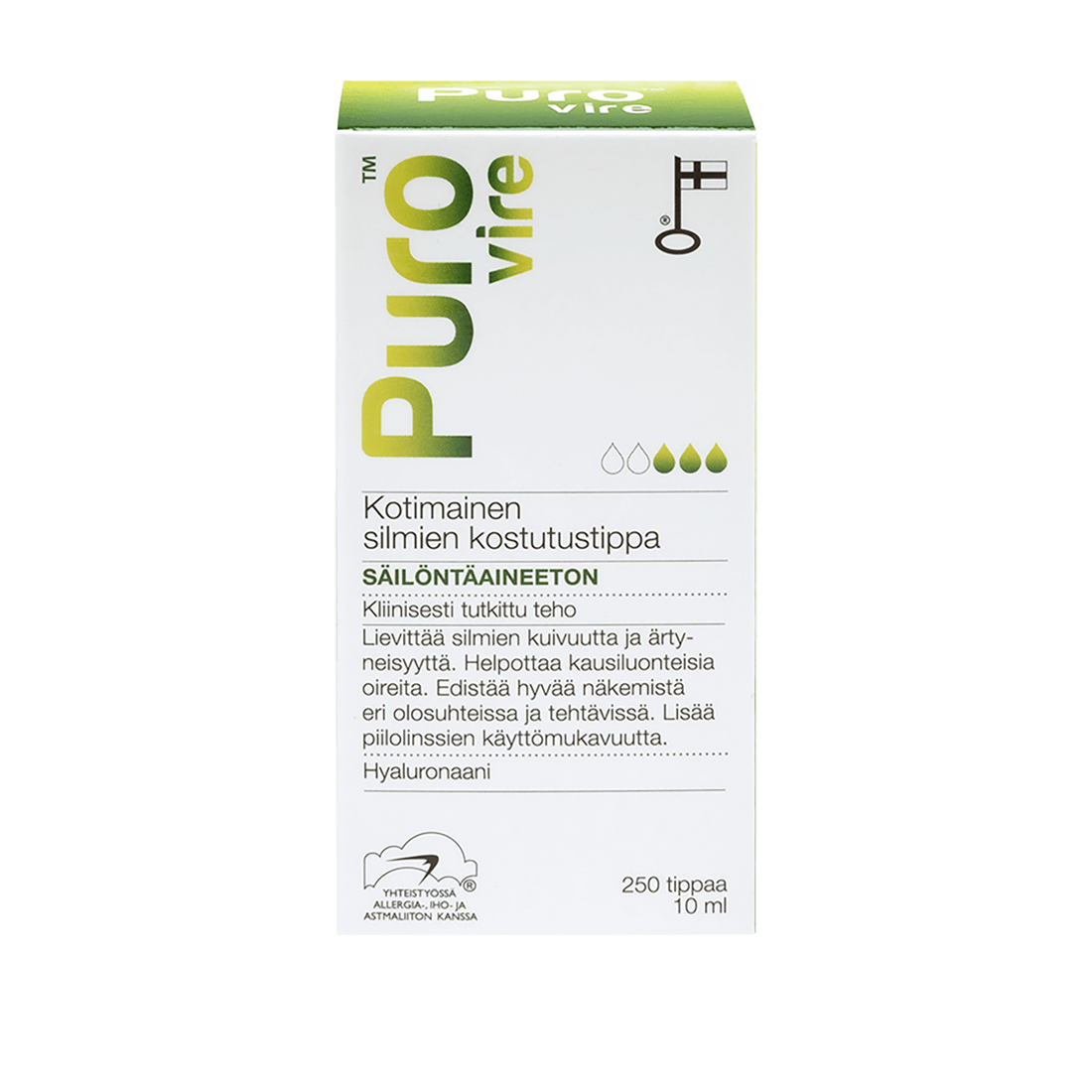 Puro Vire kotimainen silmien kostustippa 10 ml