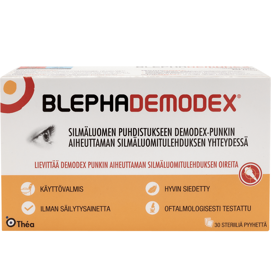 Blephademodex puhdistuspyyhe 30 kpl