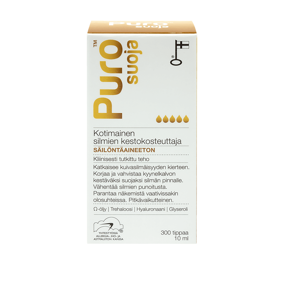 Puro Suoja kotimainen silmien kestokosteuttaja 10 ml image number null