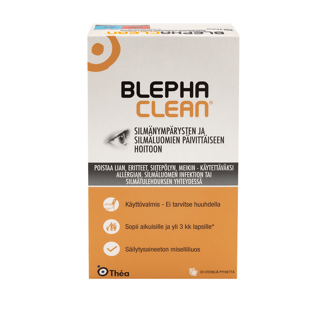 Blephaclean luomipyyhkeet 20 kpl image number null