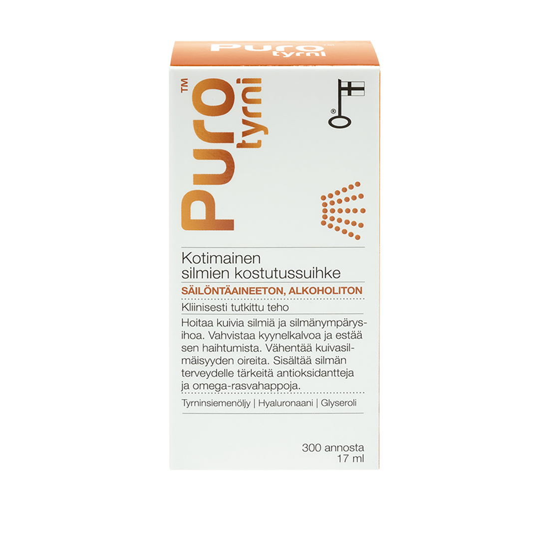 Puro Tyrni kotimainen silmien kostutussuihke 17ml image number null